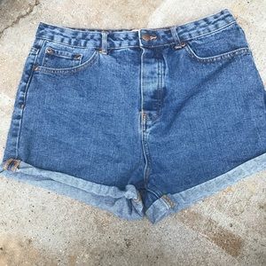 jean shorts